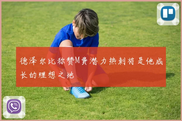 德泽尔比称赞M费潜力热刺将是他成长的理想之地